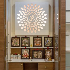 Prayer room wall décor